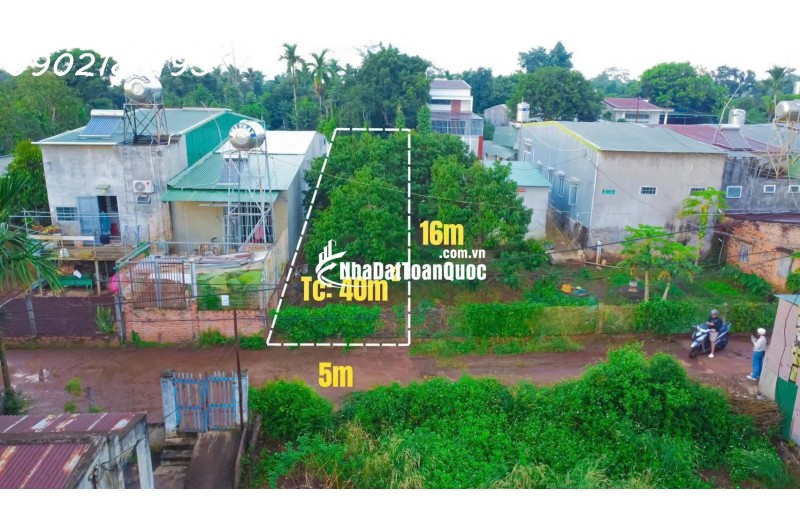 LÔ ĐẤT SỔ ĐỎ THỔ CƯ – PHƯỜNG TÂN LỢI – BUÔN MA THUỘT, CÁCH TRƯỜNG ĐẠI HỌC Y DƯỢC BUÔN MA THUỘT 4 km = 780 triệu